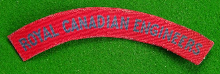 Royal Canadian Engineers.