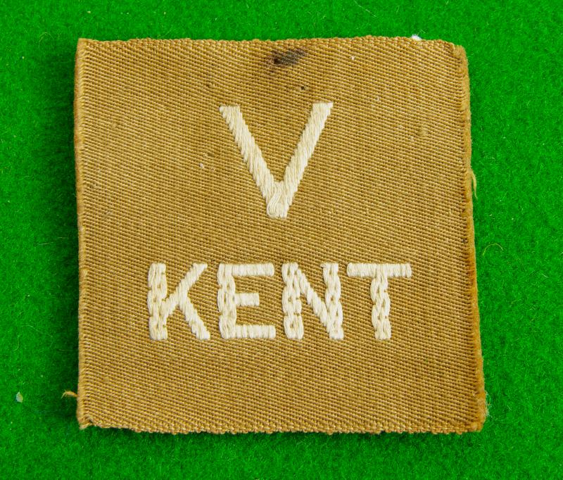 Kent Volunteer Training Corps.
