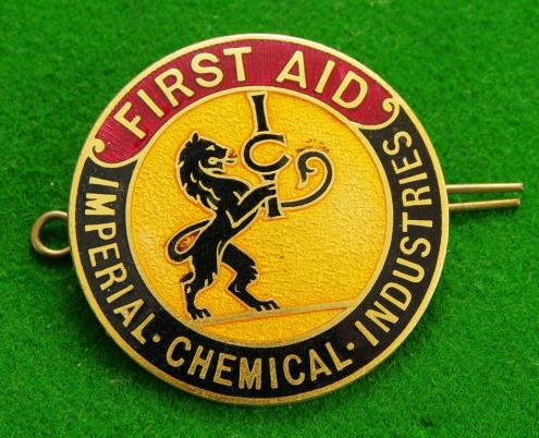 Factory First Aid Badge.