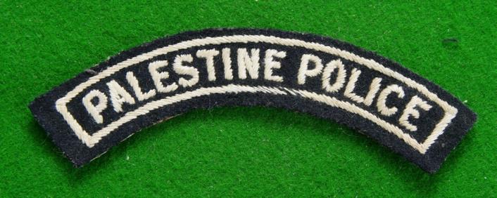 Palestine Police.