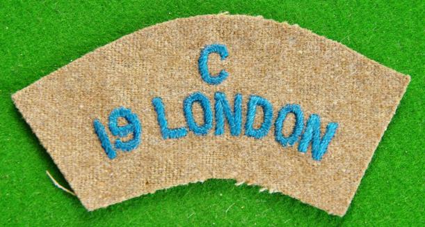 19th.County of London Battalion -The London Regiment.