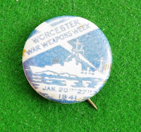 Worcester Fund Raising Badge.