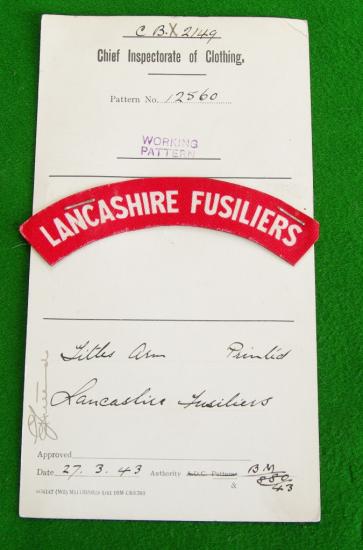Lancashire Fusiliers.