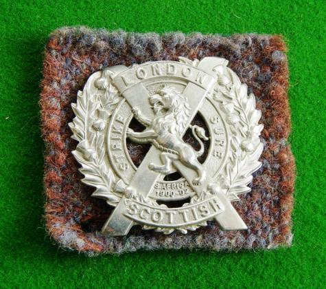 14th. County of London Regiment [ London Scottish.]