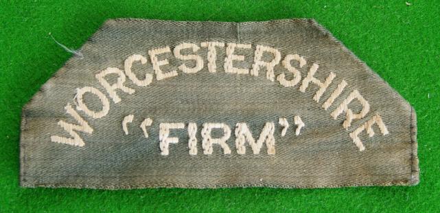 Worcestershire Regiment.