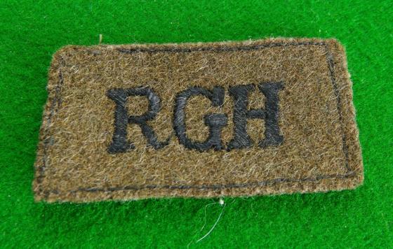 Royal Gloucestershire Hussars.