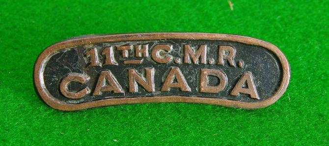 Canadian Mounted Rifles.