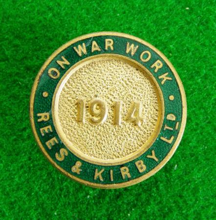 War Service Badge.