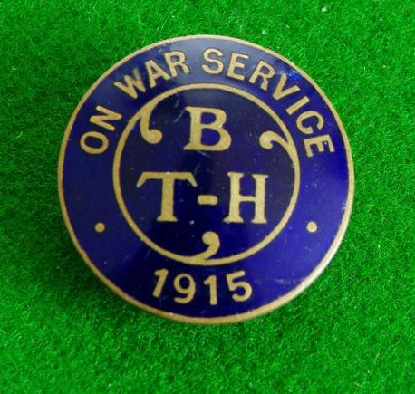 War Service Badge.