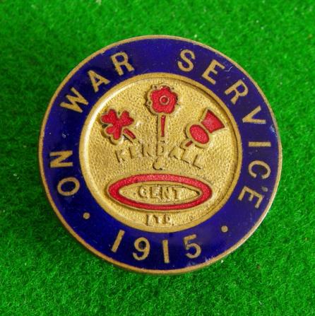 War Service Badge.