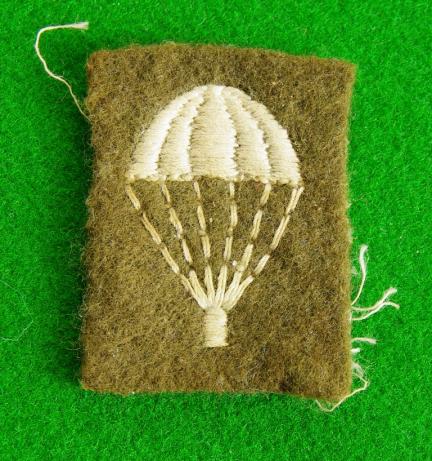 Parachutist. 