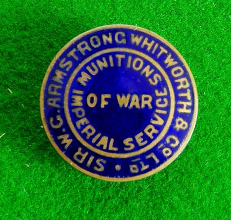 War Service Badge.