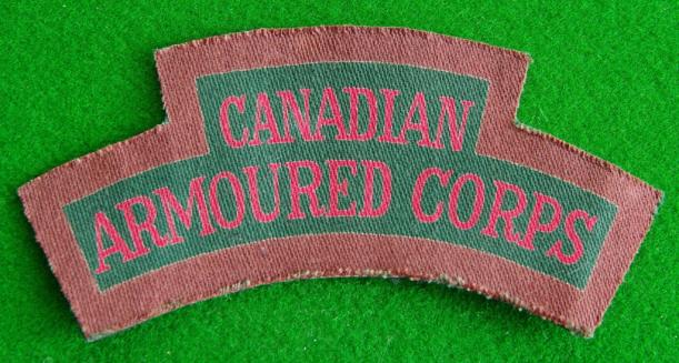 Canadian Armoured Corps.