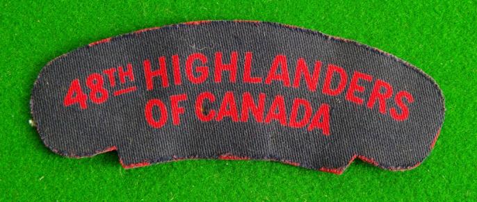 Canada- 48th. Highlanders.