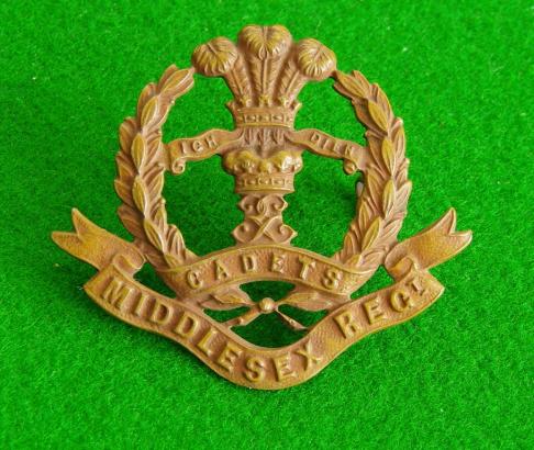 Middlesex Regiment. [ Duke of Cambridge's Own ] - Cadets.