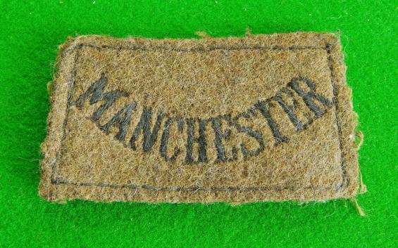 Manchester Regiment.