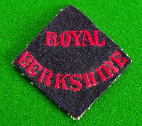 Royal Berkshire Regiment.