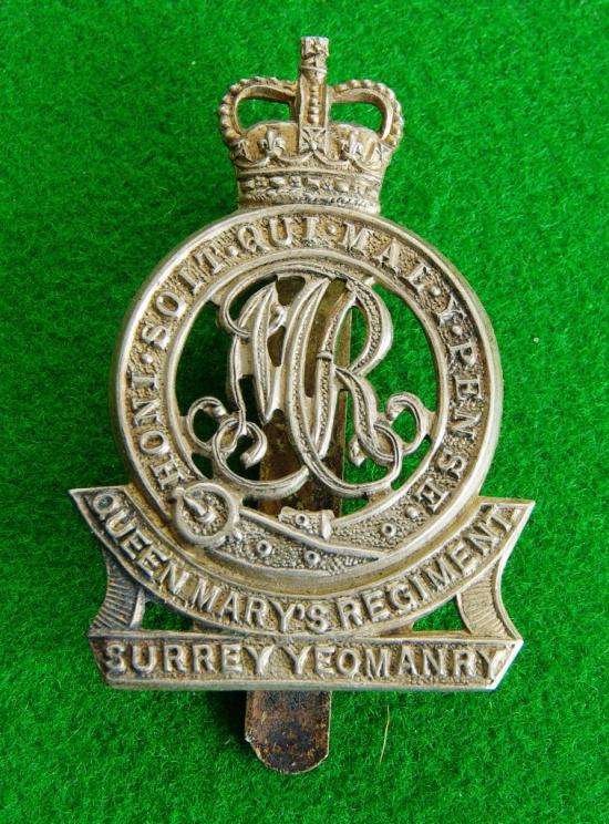 Surrey Yeomanry.  Queen Mary's Regiment.