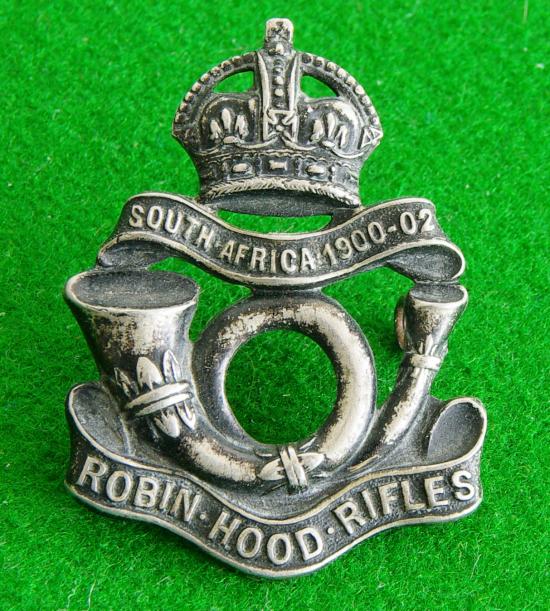 Nottinghamshire Volunteer Rifles. { Robin Hoods }