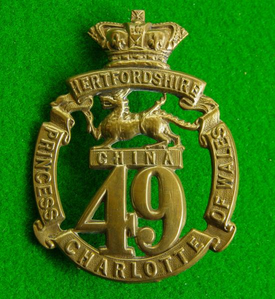 49th. Regiment of Foot { Princess Charlotte of Wales's Hertfordshire Regiment }