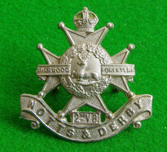 Nottinghamshire & Derbyshire Regiment- Volunteers.
