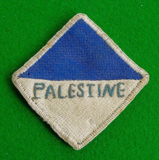 Palestine Regiment.