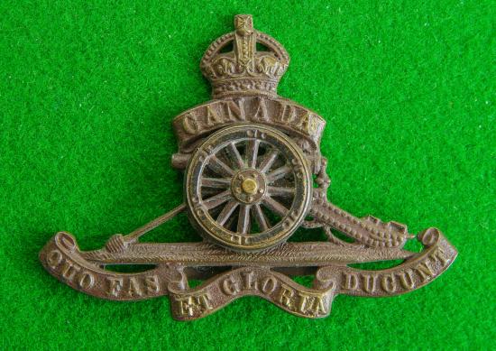 Royal Canadian Artillery.