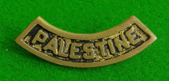 Palestine Regiment.