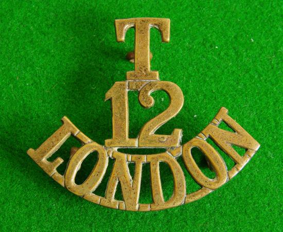 12th. County of London Battalion { The Rangers }