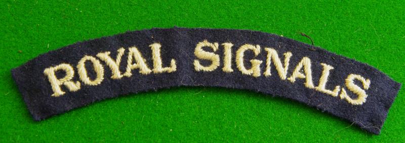 Royal Signals.