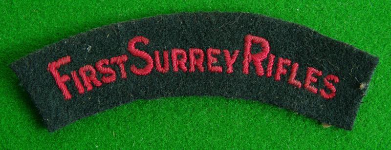 21st. County of London Regiment.{First Surrey Rifles}