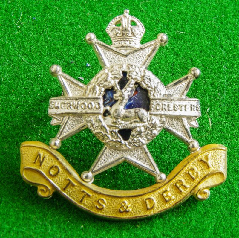 Nottinghamshire & Derbyshire Regiment.{Sherwood Foresters}