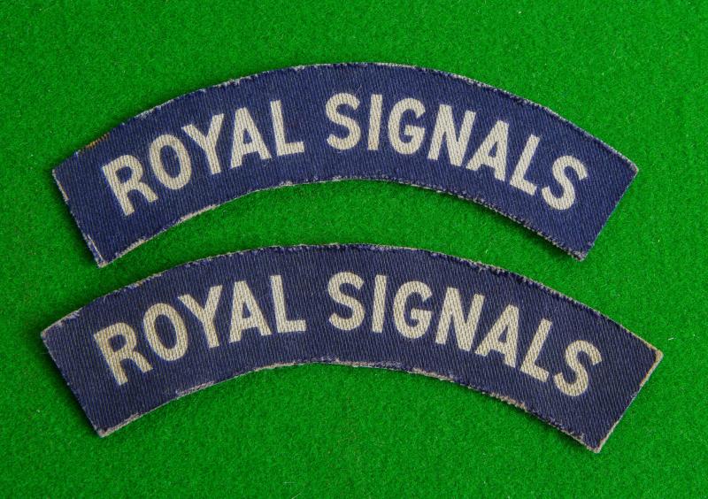 Royal Corps of Signals.