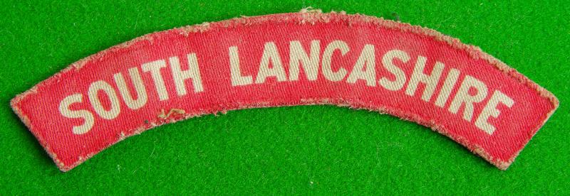 South Lancashire Regiment.