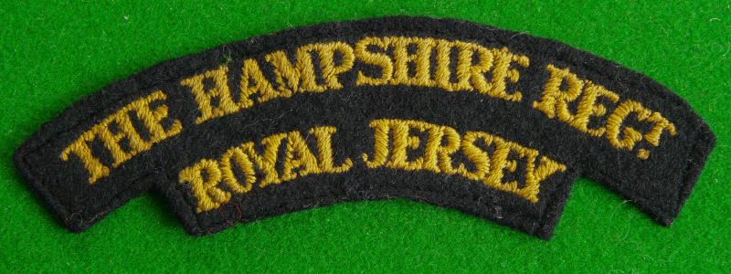 Hampshire Regiment.