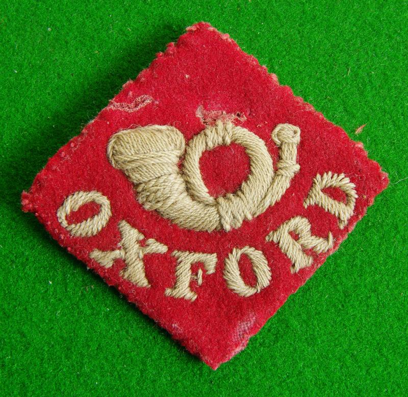 Oxfordshire Light Infantry.