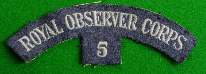 Royal Observer Corps.