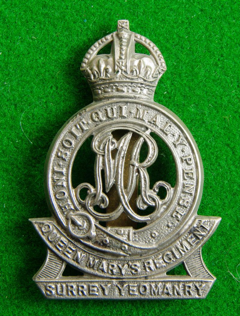 Surrey Yeomanry. {Queen Mary's Regiment}