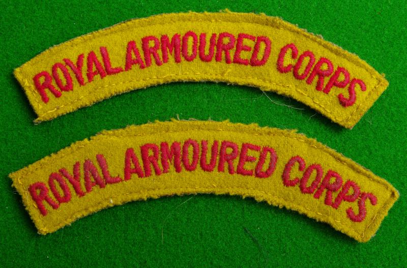 Royal Armoured Corps.