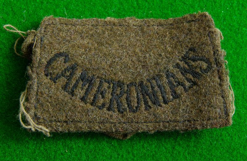 Cameronians { Scottish Rifles.}