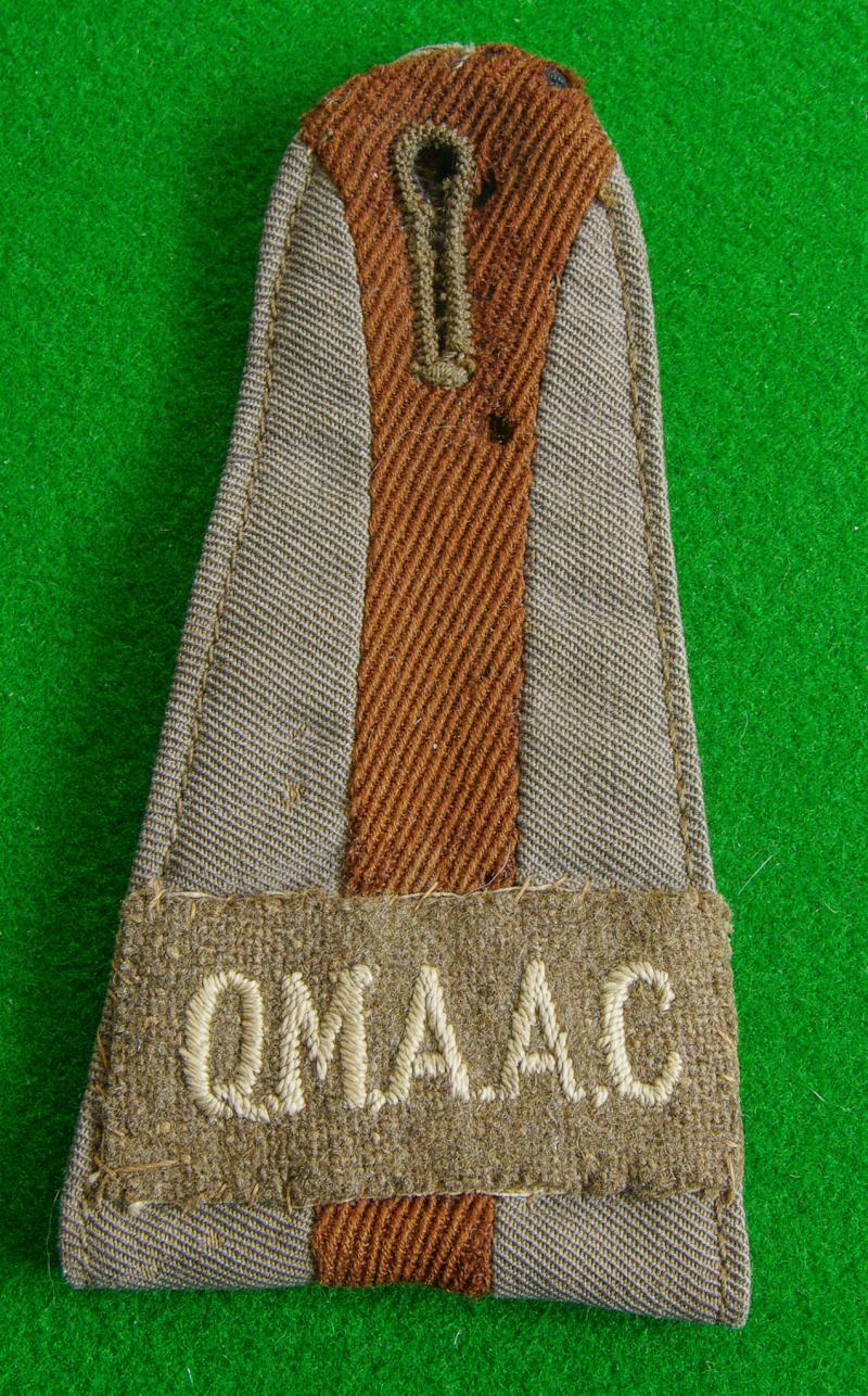 Queen Mary's Army Auxiliary Corps.