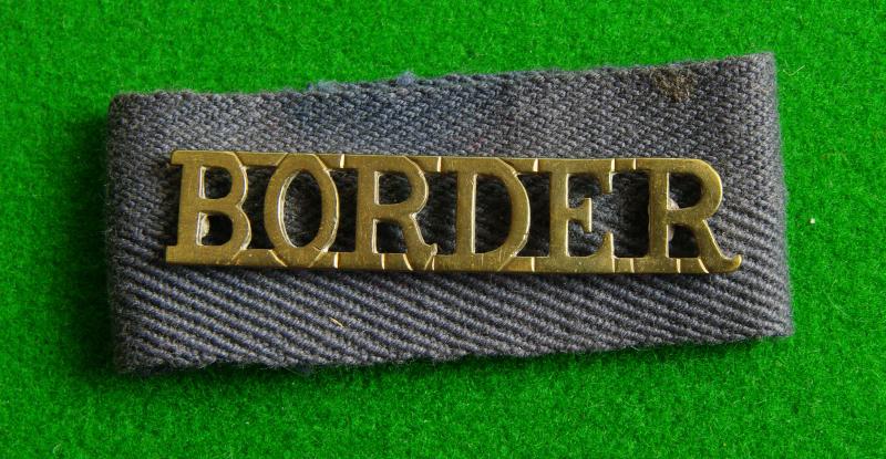 Border Regiment.