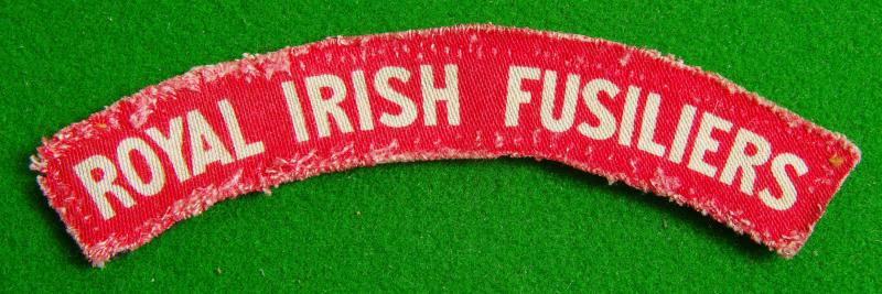 Royal Irish Fusiliers.