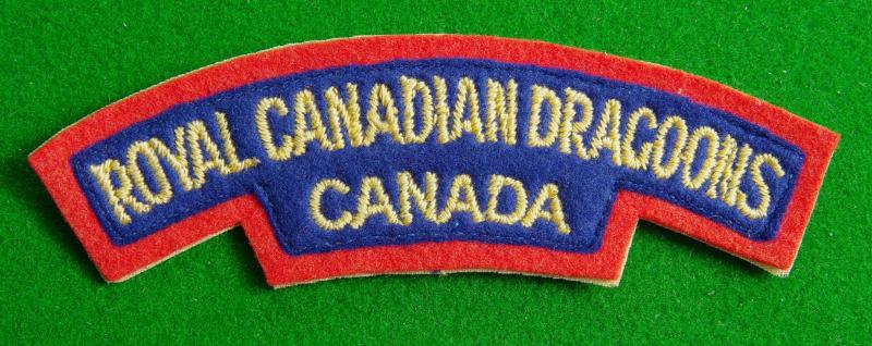Royal Canadian Dragoons.
