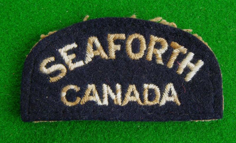 Seaforth Highlanders - Canada.