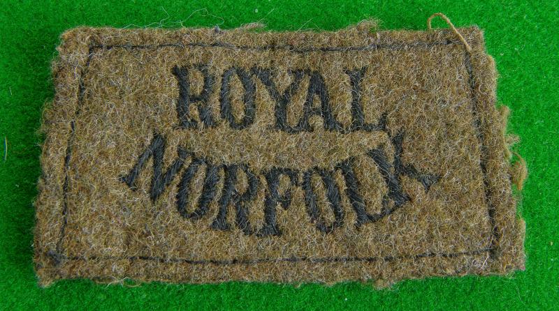 Royal Norfolk Regiment.