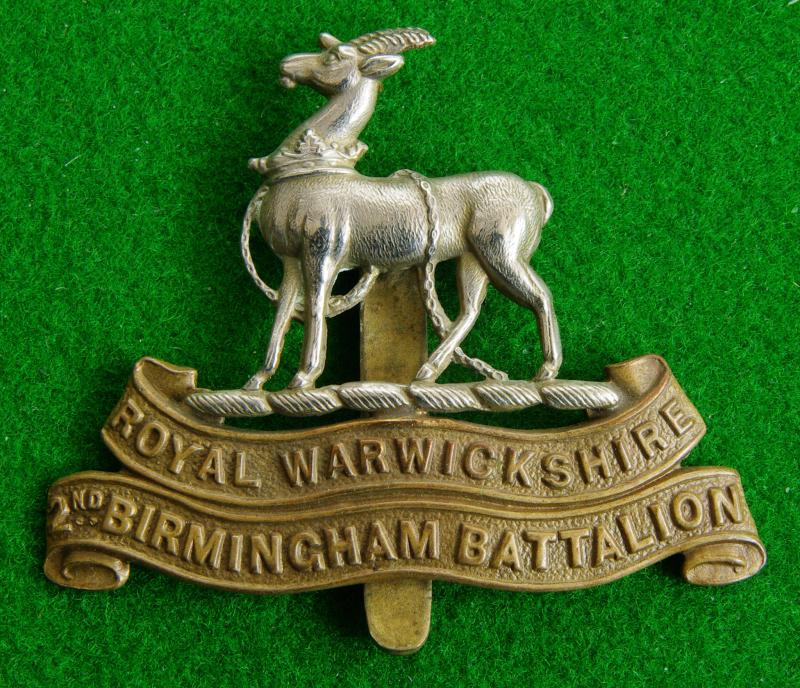 Royal Warwickshire Regiment- Territorials.