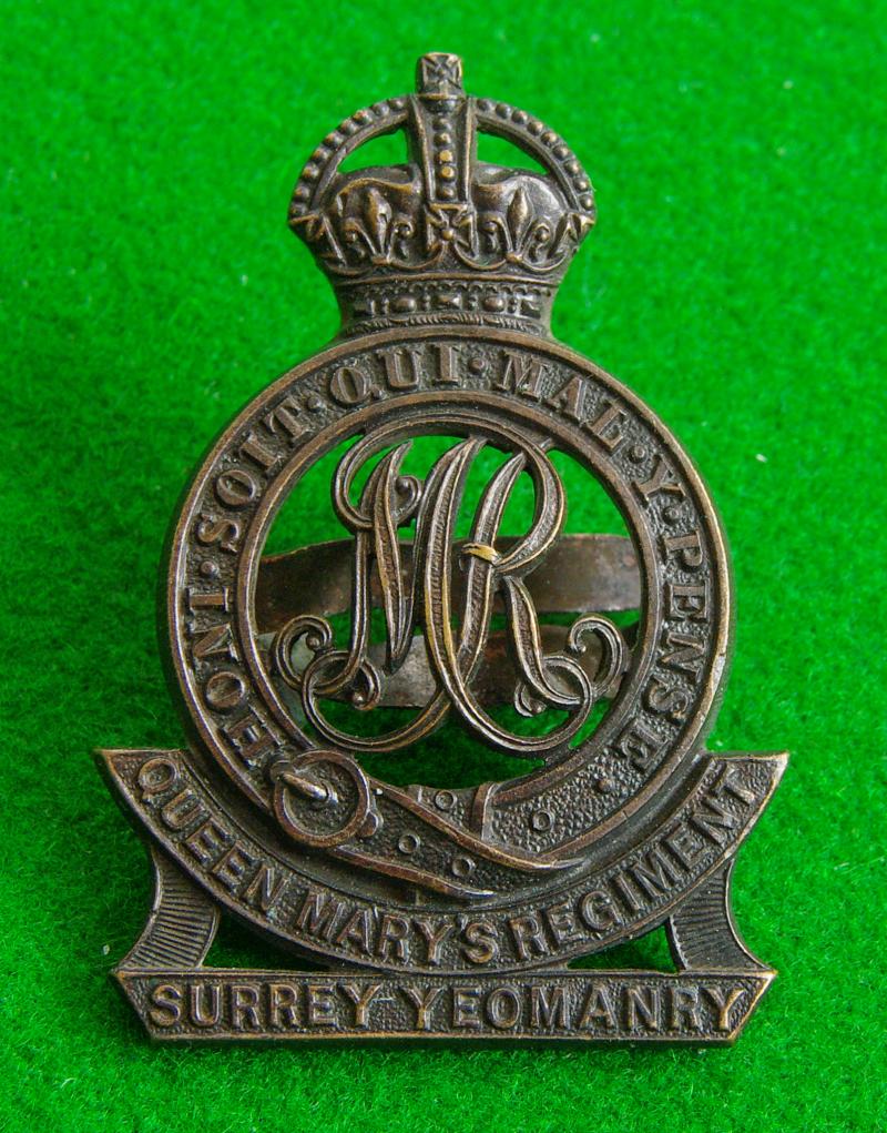 Surrey Yeomanry. {Queen Mary's Regiment}