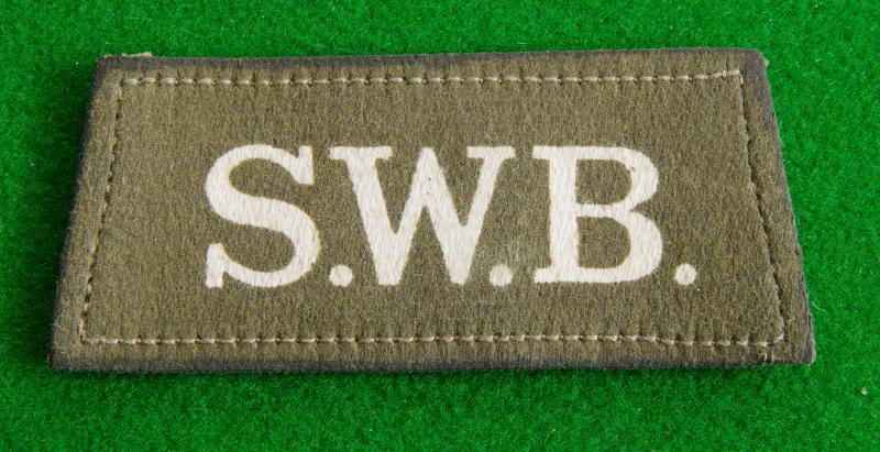 South Wales Borderers.