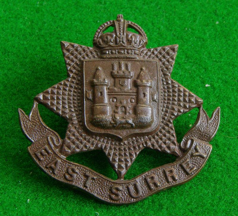 East Surrey Regiment.